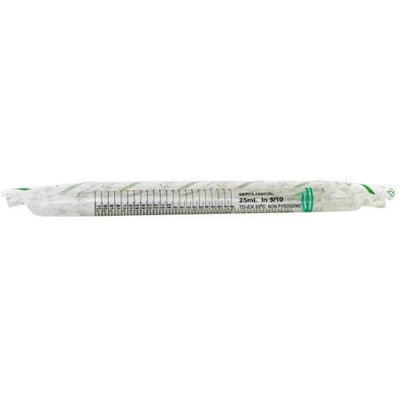 Cole Parmer Shorty Pipet, 25ml, 100/PK 218402